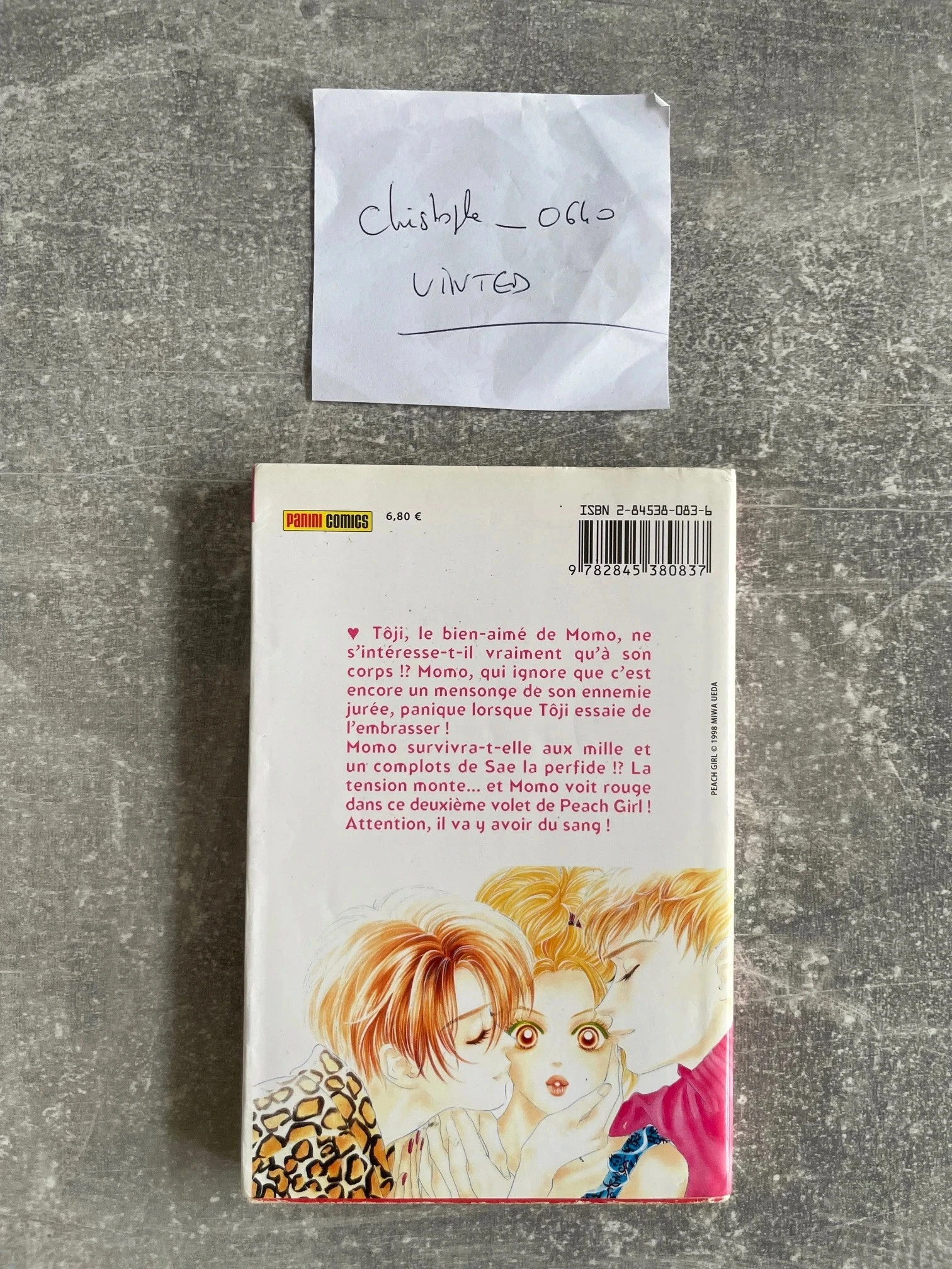Manga Peach girl tome 2 versão francesa. – photo 2